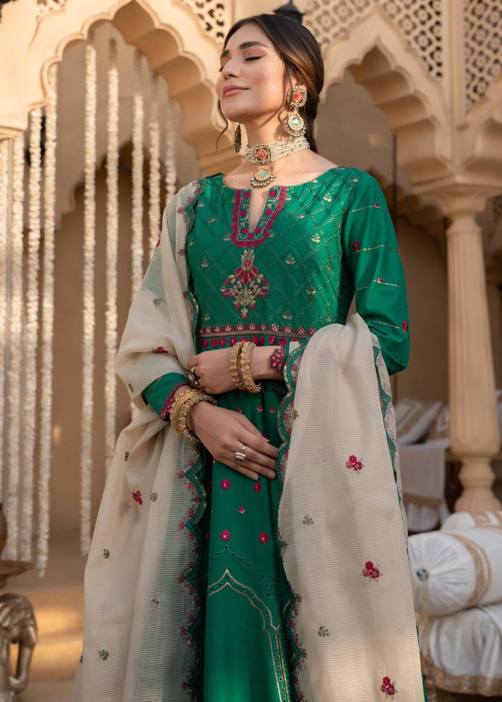 Meem | Singhar 25 | ZAMURD - Pakistani Designer Dress - by Meem | Type: Ladies Clothes - 100% Original at Saira Sultan
