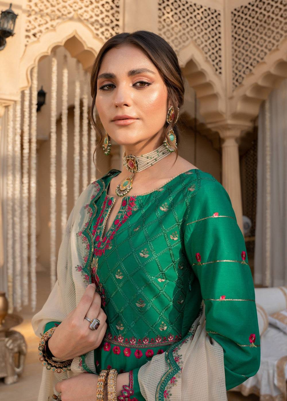 Meem | Singhar 25 | ZAMURD - Pakistani Designer Dress - by Meem | Type: Ladies Clothes - 100% Original at Saira Sultan