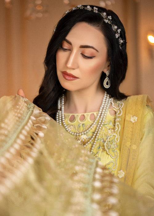 Meem | Anaya 25 | DAISY HEART - Pakistani Designer Dress - by Meem | Type: Ladies Clothes - 100% Original at Saira Sultan