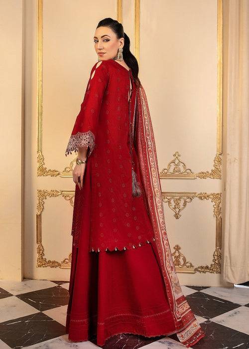 Meem | Anaya 25 | ROYAL RED - Pakistani Designer Dress - by Meem | Type: Ladies Clothes - 100% Original at Saira Sultan