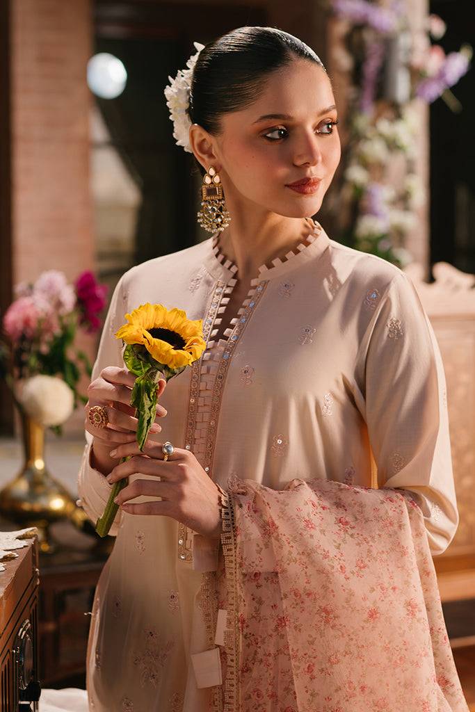 Cross Stitch | Eid Lawn 24 | PASTEL FUSION - Pakistani Designer Dress - by Cross Stitch | Type: Luxury - 100% Original at Saira Sultan