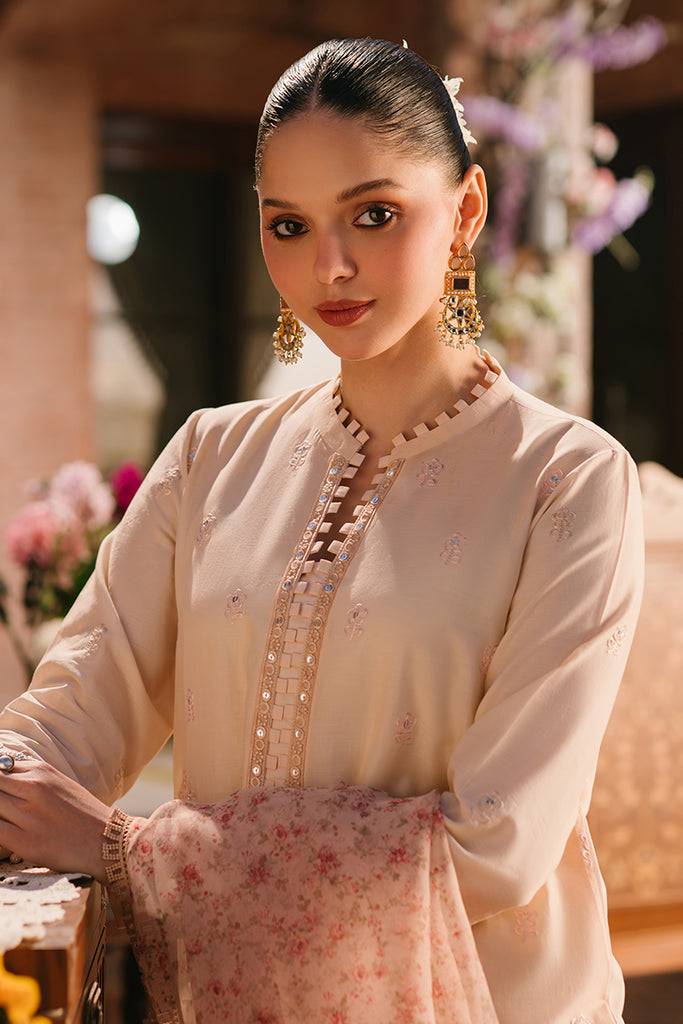 Cross Stitch | Eid Lawn 24 | PASTEL FUSION - Pakistani Designer Dress - by Cross Stitch | Type: Luxury - 100% Original at Saira Sultan