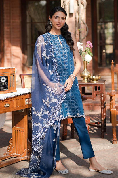 Cross Stitch | Eid Lawn 24 | ANTIQUE ROYAL - Pakistani Designer Dress - by Cross Stitch | Type: Luxury - 100% Original at Saira Sultan