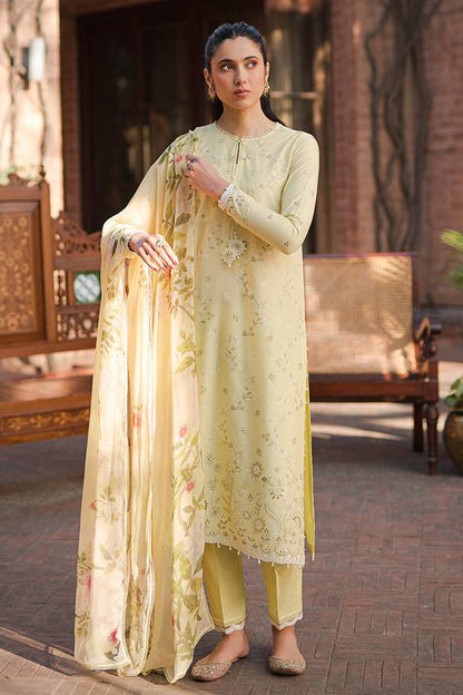 Cross Stitch | Eid Lawn 24 | SAPID FOLIATE - Pakistani Designer Dress - by Cross Stitch | Type: Luxury - 100% Original at Saira Sultan