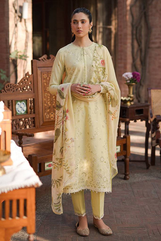 Cross Stitch | Eid Lawn 24 | SAPID FOLIATE - Pakistani Designer Dress - by Cross Stitch | Type: Luxury - 100% Original at Saira Sultan