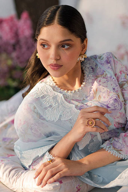 Cross Stitch | Eid Lawn 24 | TENDER BREEZE - Pakistani Designer Dress - by Cross Stitch | Type: Luxury - 100% Original at Saira Sultan