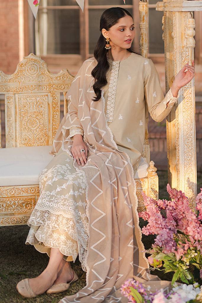 Cross Stitch | Eid Lawn 24 | PALE GREEN - Pakistani Designer Dress - by Cross Stitch | Type: Luxury - 100% Original at Saira Sultan