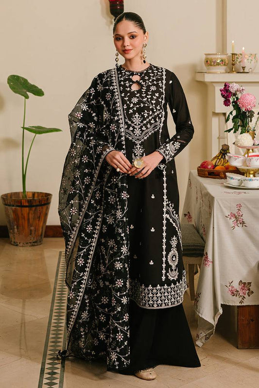 Cross Stitch | Eid Lawn 24 | NOIR ORNATE - Pakistani Designer Dress - by Cross Stitch | Type: Luxury - 100% Original at Saira Sultan