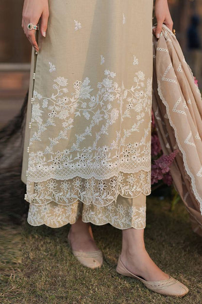 Cross Stitch | Eid Lawn 24 | PALE GREEN - Pakistani Designer Dress - by Cross Stitch | Type: Luxury - 100% Original at Saira Sultan
