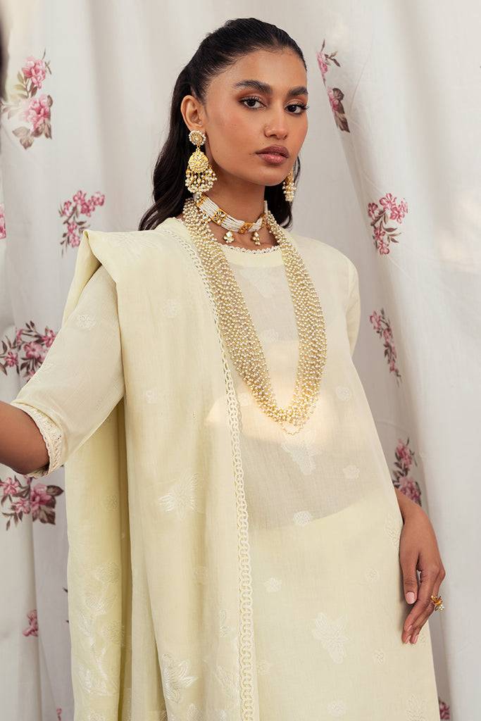 Cross Stitch | Eid Lawn 24 | DAINTY DOVE - Pakistani Designer Dress - by Cross Stitch | Type: Luxury - 100% Original at Saira Sultan