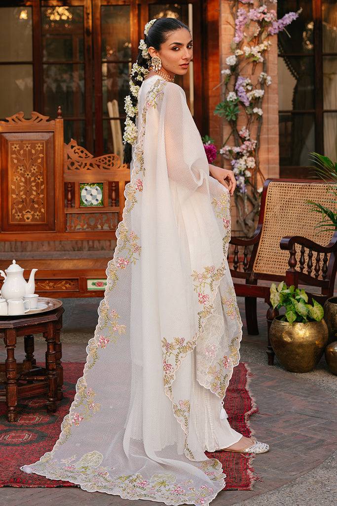 Cross Stitch | Eid Lawn 24 | SYLVAN FLARE - Pakistani Designer Dress - by Cross Stitch | Type: Luxury - 100% Original at Saira Sultan