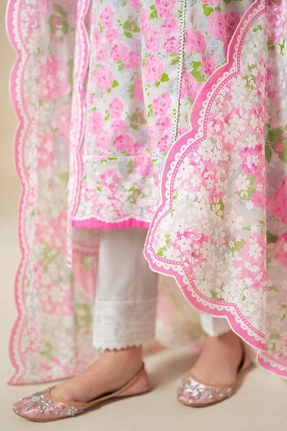 Cross Stitch | Daily Lawn 24 | FLORAL WIND-3 PIECE LAWN SUIT - Pakistani Designer Dress - by Cross Stitch | Type: Casuals - 100% Original at Saira Sultan