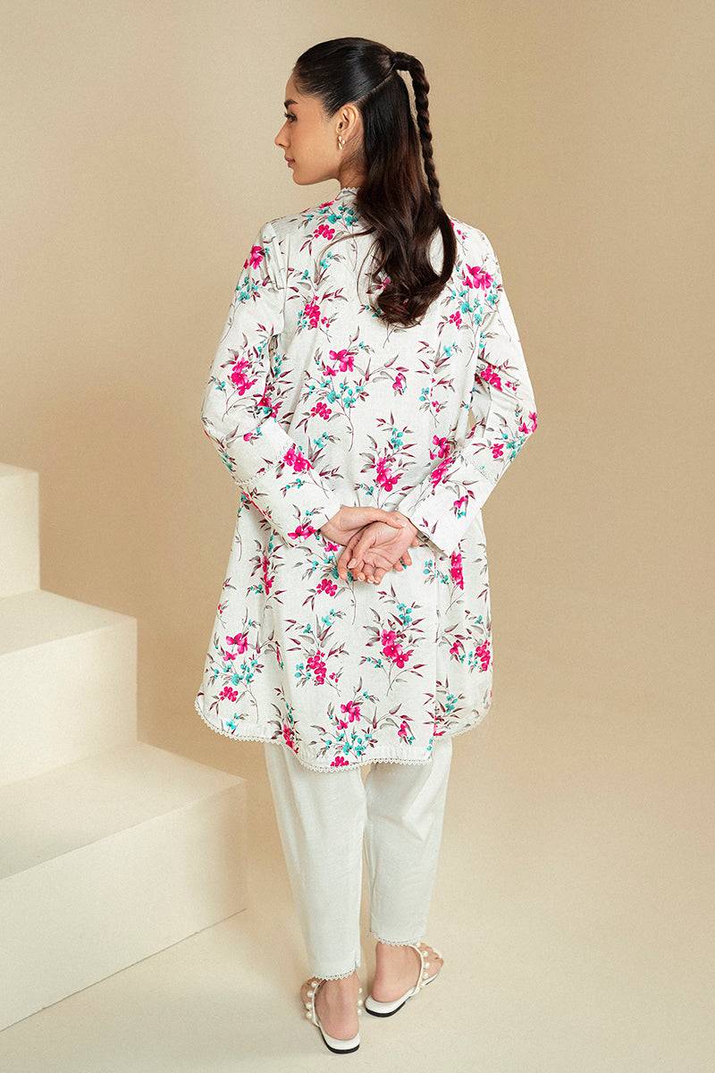 Cross Stitch | Daily Lawn 24 | FOGGY DEW-2 PIECE LAWN SUIT - Pakistani Designer Dress - by Cross Stitch | Type: Casuals - 100% Original at Saira Sultan