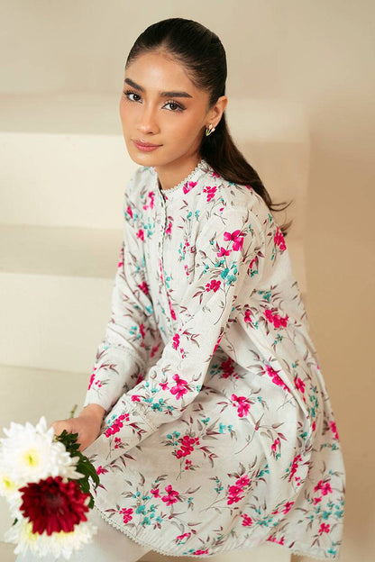 Cross Stitch | Daily Lawn 24 | FOGGY DEW-2 PIECE LAWN SUIT - Pakistani Designer Dress - by Cross Stitch | Type: Casuals - 100% Original at Saira Sultan