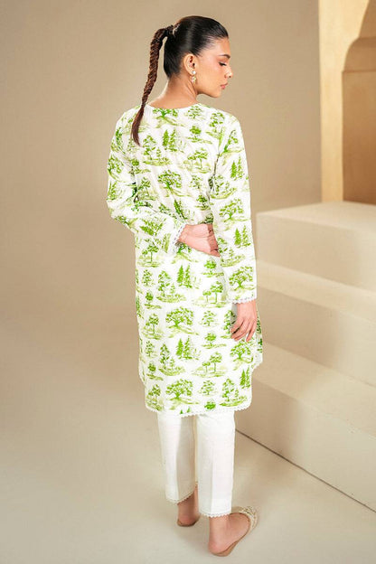 Cross Stitch | Daily Lawn 24 | MYSTIC FOREST-2 PIECE LAWN SUIT - Pakistani Designer Dress - by Cross Stitch | Type: Casuals - 100% Original at Saira Sultan