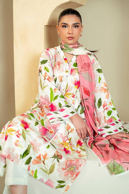 Cross Stitch | Daily Lawn 24 | HAZEL WILLOW-3 PIECE LAWN SUIT - Pakistani Designer Dress - by Cross Stitch | Type: Casuals - 100% Original at Saira Sultan