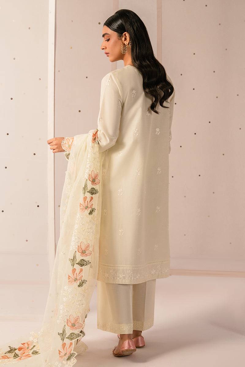 Cross Stitch | Mahiri Embroidered Collection 24 | MINTY MIST - Pakistani Designer Dress - by Cross Stitch | Type: Luxury - 100% Original at Saira Sultan