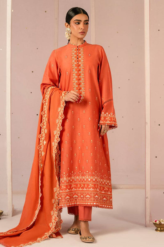 Cross Stitch | Mahiri Embroidered Collection 24 | RUSTIC NOIR - Pakistani Designer Dress - by Cross Stitch | Type: Luxury - 100% Original at Saira Sultan