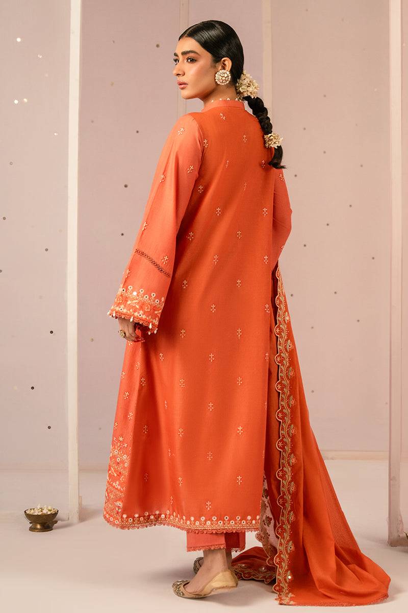 Cross Stitch | Mahiri Embroidered Collection 24 | RUSTIC NOIR - Pakistani Designer Dress - by Cross Stitch | Type: Luxury - 100% Original at Saira Sultan