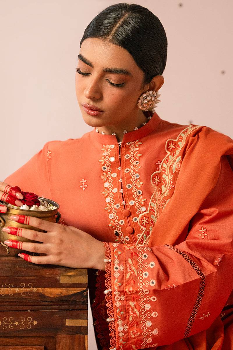 Cross Stitch | Mahiri Embroidered Collection 24 | RUSTIC NOIR - Pakistani Designer Dress - by Cross Stitch | Type: Luxury - 100% Original at Saira Sultan