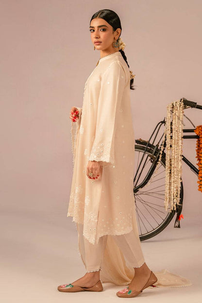 Cross Stitch | Mahiri Embroidered Collection 24 | BLUSH PINK - Pakistani Designer Dress - by Cross Stitch | Type: Luxury - 100% Original at Saira Sultan