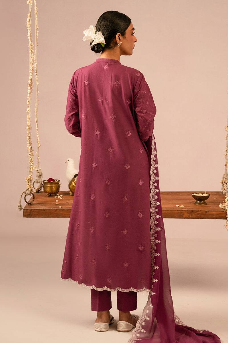 Cross Stitch | Mahiri Embroidered Collection 24 | VIOLET QUARTZ - Pakistani Designer Dress - by Cross Stitch | Type: Luxury - 100% Original at Saira Sultan