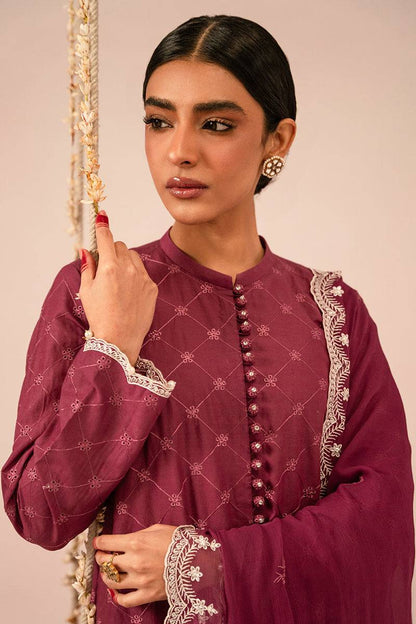 Cross Stitch | Mahiri Embroidered Collection 24 | VIOLET QUARTZ - Pakistani Designer Dress - by Cross Stitch | Type: Luxury - 100% Original at Saira Sultan