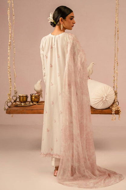 Cross Stitch | Mahiri Embroidered Collection 24 | Ivory Cream - Pakistani Designer Dress - by Cross Stitch | Type: Luxury - 100% Original at Saira Sultan