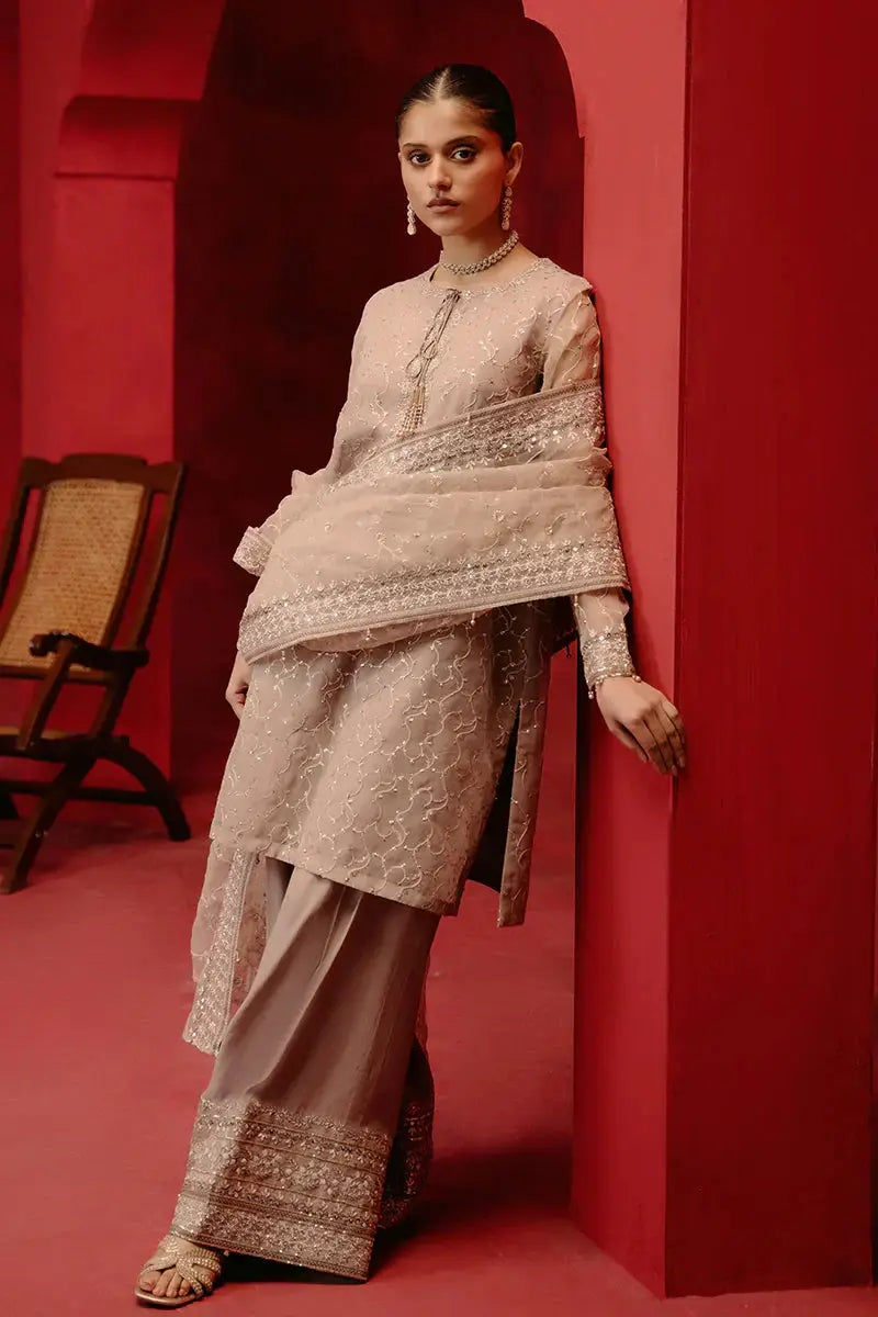 Cross Stitch | Luxe Atelier 24 | Opulence Tint - Pakistani Designer Dress - by Cross Stitch | Type: Luxury - 100% Original at Saira Sultan