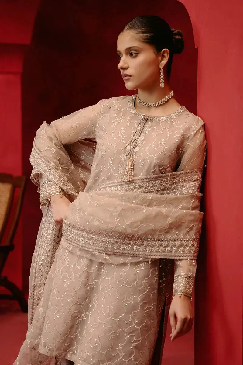 Cross Stitch | Luxe Atelier 24 | Opulence Tint - Pakistani Designer Dress - by Cross Stitch | Type: Luxury - 100% Original at Saira Sultan