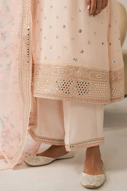 Cross Stitch | Luxe Atelier 24 | Pink Hue - Pakistani Designer Dress - by Cross Stitch | Type: Luxury - 100% Original at Saira Sultan