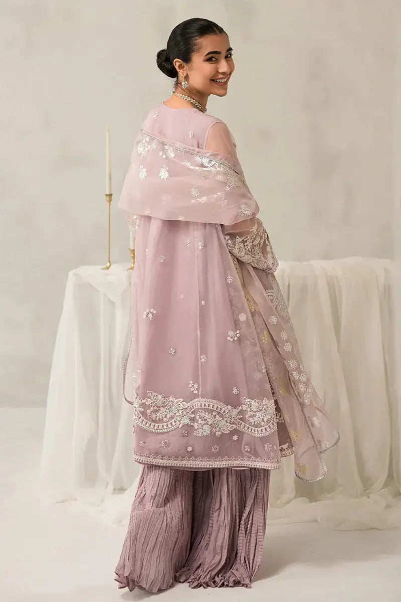 Cross Stitch | Luxe Atelier 24 | Mauve Somber - Pakistani Designer Dress - by Cross Stitch | Type: Luxury - 100% Original at Saira Sultan
