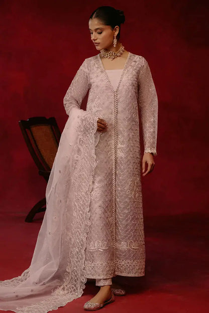 Cross Stitch | Luxe Atelier 24 | Trinket Lilac - Pakistani Designer Dress - by Cross Stitch | Type: Luxury - 100% Original at Saira Sultan