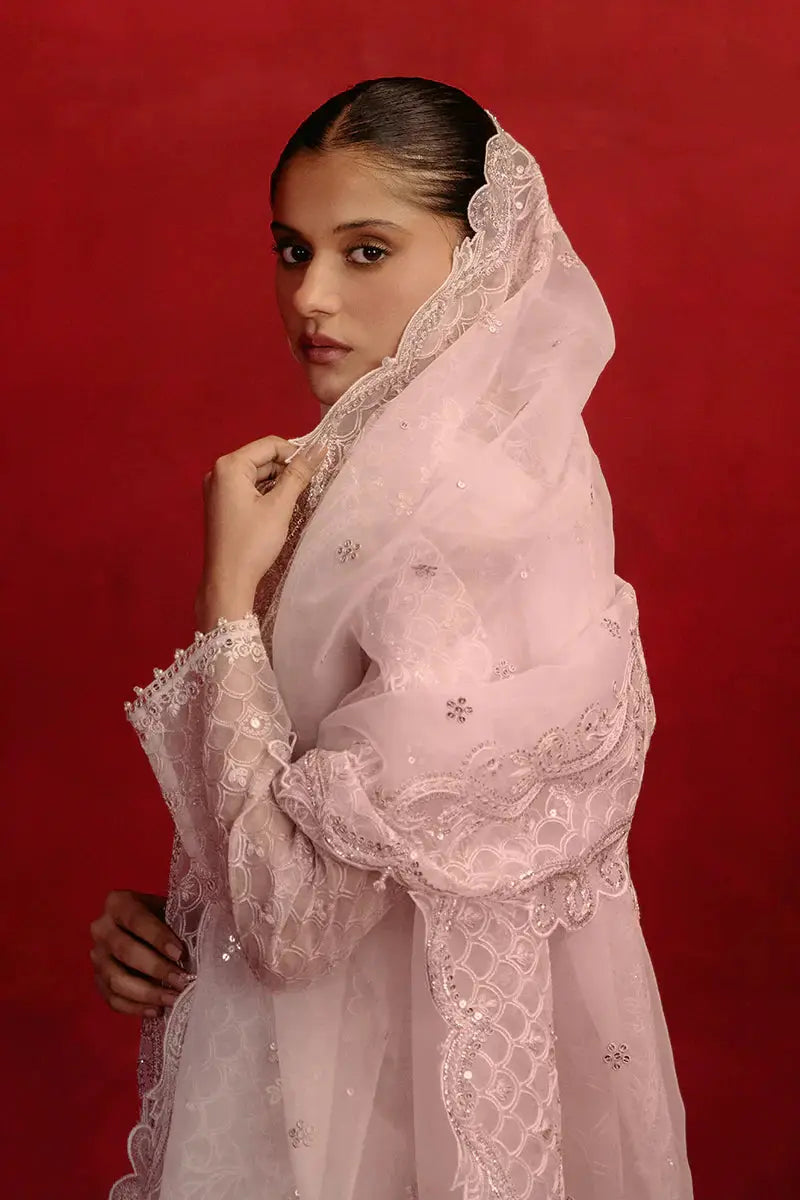 Cross Stitch | Luxe Atelier 24 | Trinket Lilac - Pakistani Designer Dress - by Cross Stitch | Type: Luxury - 100% Original at Saira Sultan