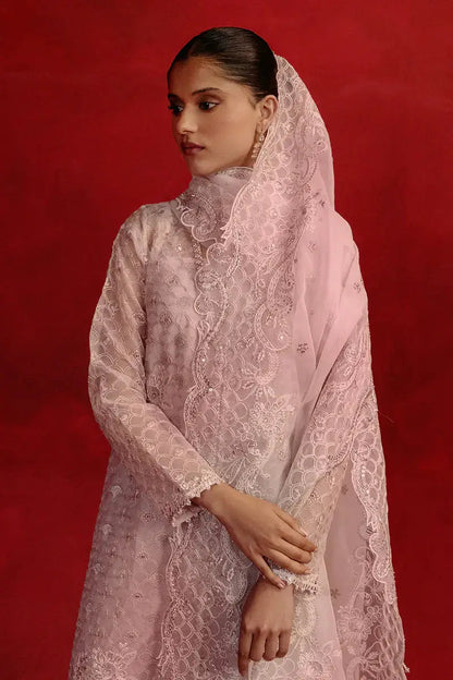 Cross Stitch | Luxe Atelier 24 | Trinket Lilac - Pakistani Designer Dress - by Cross Stitch | Type: Luxury - 100% Original at Saira Sultan
