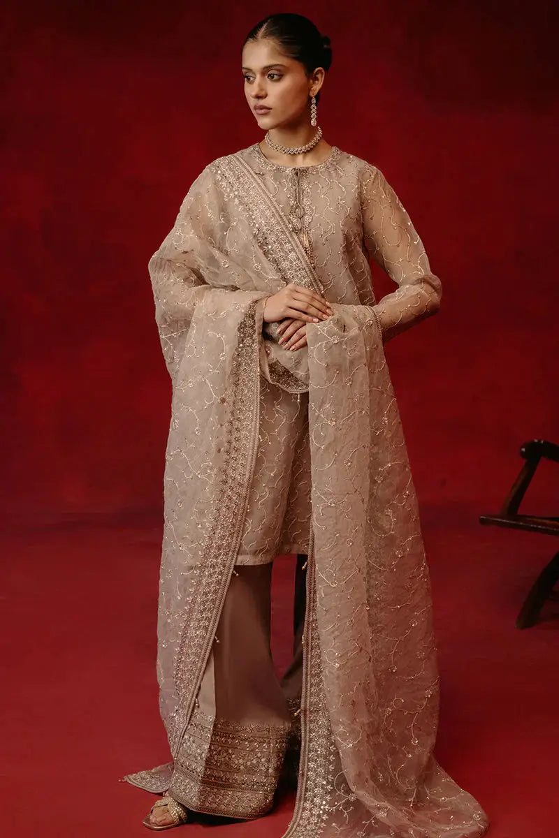 Cross Stitch | Luxe Atelier 24 | Opulence Tint - Pakistani Designer Dress - by Cross Stitch | Type: Luxury - 100% Original at Saira Sultan