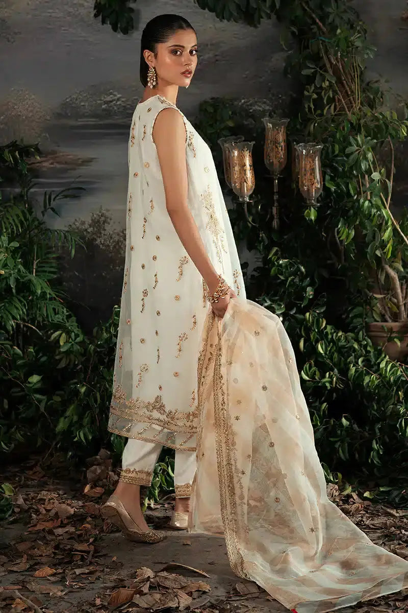 Cross Stitch | Luxe Atelier 23 | BLOOMING IRENE - Pakistani Designer Dress - by Cross Stitch | Type: Formal - 100% Original at Saira Sultan