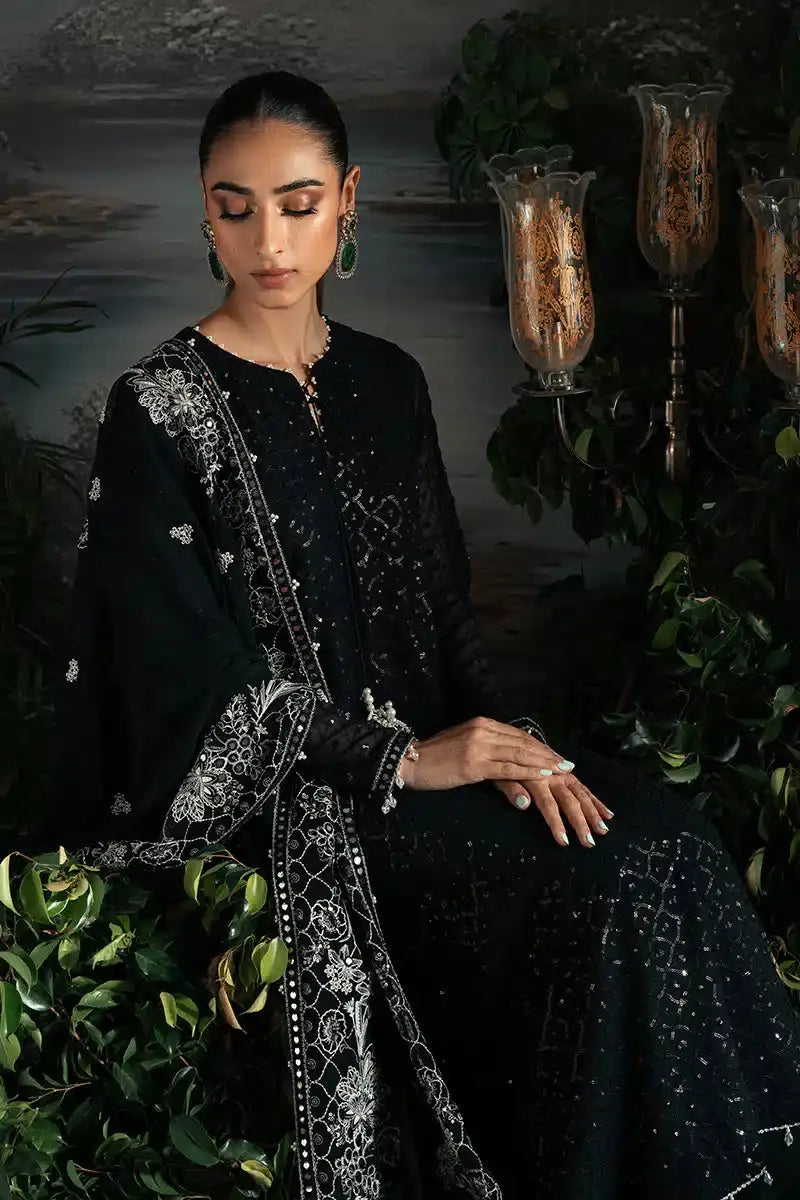 Cross Stitch | Luxe Atelier 23 | ONYX ZEST - Pakistani Designer Dress - by Cross Stitch | Type: Formal - 100% Original at Saira Sultan