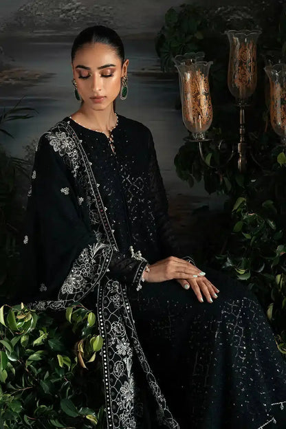Cross Stitch | Luxe Atelier 23 | ONYX ZEST - Pakistani Designer Dress - by Cross Stitch | Type: Formal - 100% Original at Saira Sultan