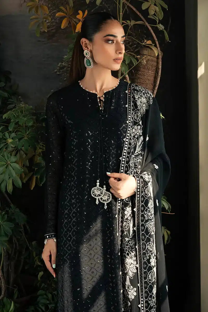 Cross Stitch | Luxe Atelier 23 | ONYX ZEST - Pakistani Designer Dress - by Cross Stitch | Type: Formal - 100% Original at Saira Sultan