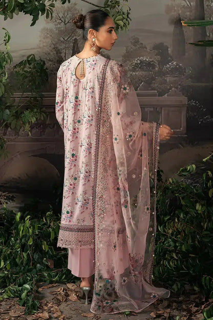 Cross Stitch | Luxe Atelier 23 | PINK CARNATION - Pakistani Designer Dress - by Cross Stitch | Type: Formal - 100% Original at Saira Sultan