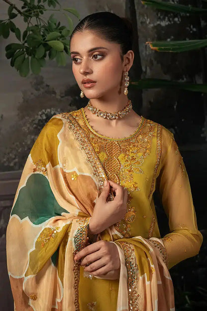 Cross Stitch | Luxe Atelier 23 | SYLVIAN AURA - Pakistani Designer Dress - by Cross Stitch | Type: Formal - 100% Original at Saira Sultan