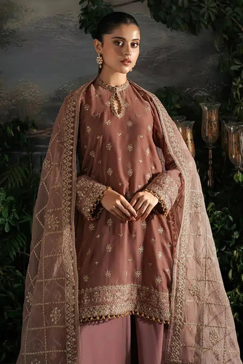 Cross Stitch | Luxe Atelier 23 | WHIMSICAL ZEST - Pakistani Designer Dress - by Cross Stitch | Type: Formal - 100% Original at Saira Sultan