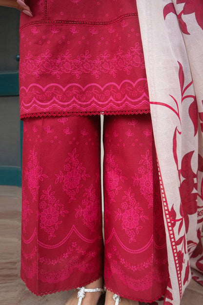 Cross Stitch | Printed Lawn | SCARLET SAGE - Pakistani Designer Dress - by Cross Stitch | Type: Luxury - 100% Original at Saira Sultan