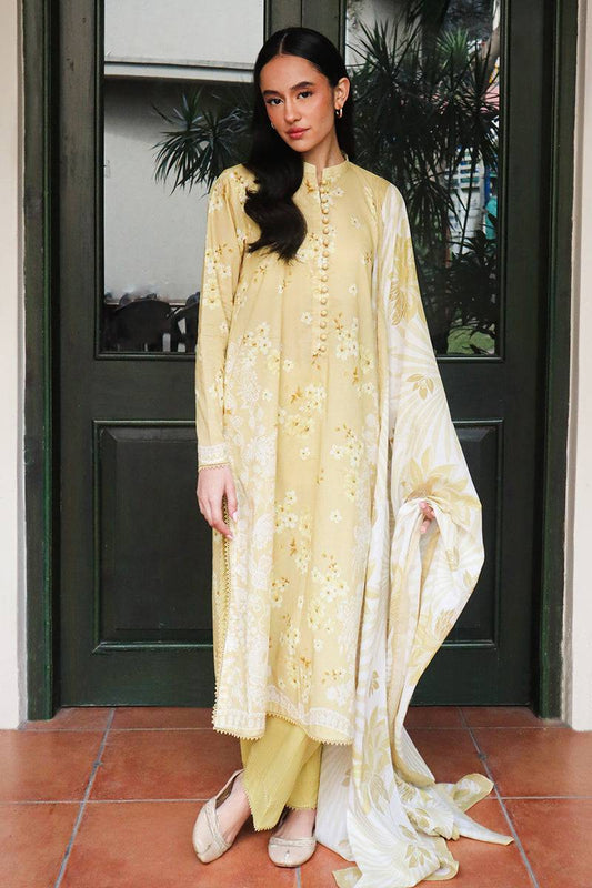 Cross Stitch | Printed Lawn | GARLAND MIST - Pakistani Designer Dress - by Cross Stitch | Type: Luxury - 100% Original at Saira Sultan