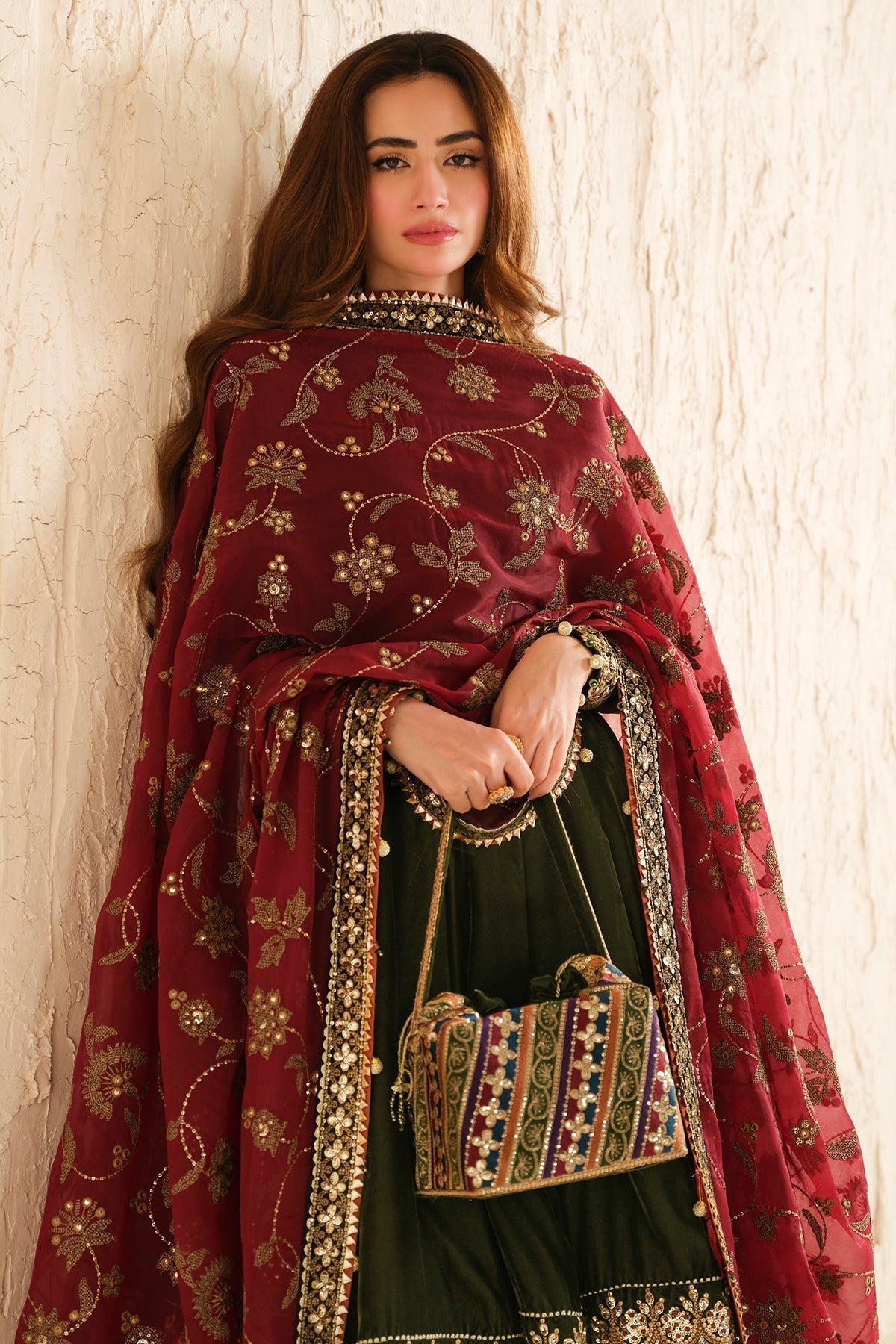 Jazmin | Velvet Edit 24 | Velvet Formal  VF-2036 - Pakistani Designer Dress - by Jazmin | Type: Formal - 100% Original at Saira Sultan