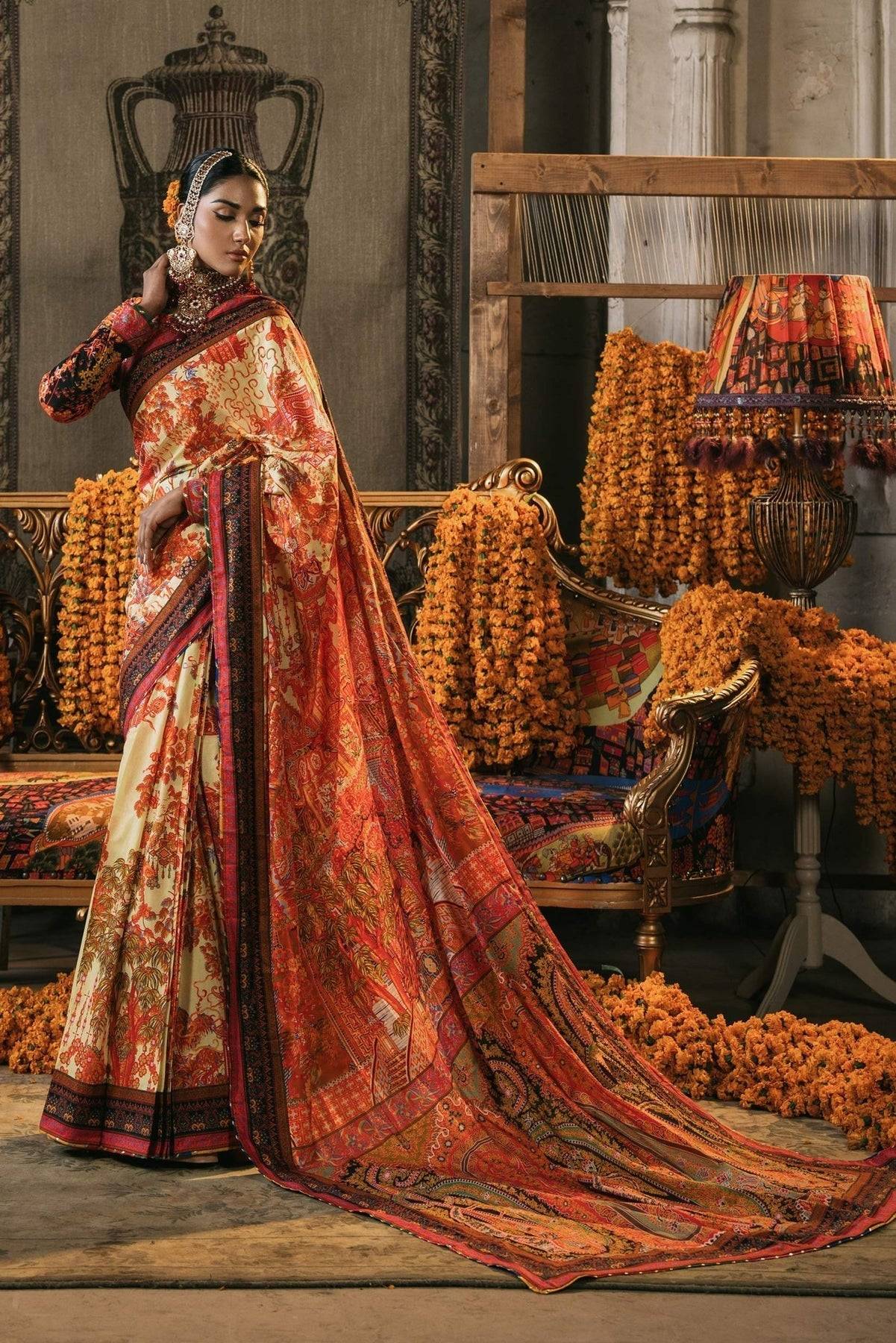 Fahad Hussayn | Lawn Banger | Damavand - Pakistani Designer Dress - by Fahad Hussayn | Type: Ladies Clothes - 100% Original at Saira Sultan