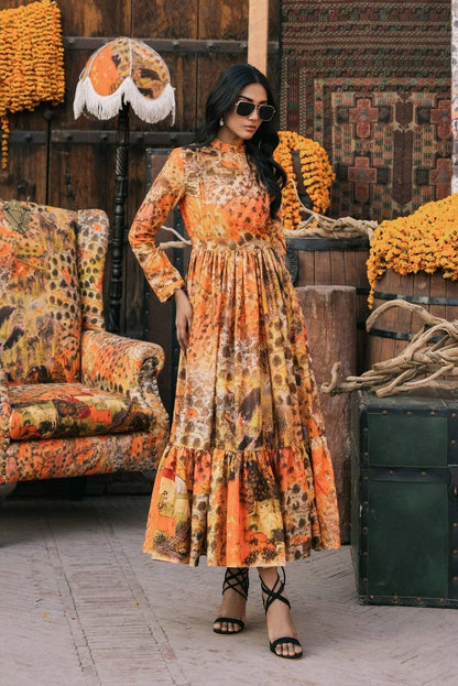 Fahad Hussayn | Lawn Banger | Darshan - Pakistani Designer Dress - by Fahad Hussayn | Type: Ladies Clothes - 100% Original at Saira Sultan