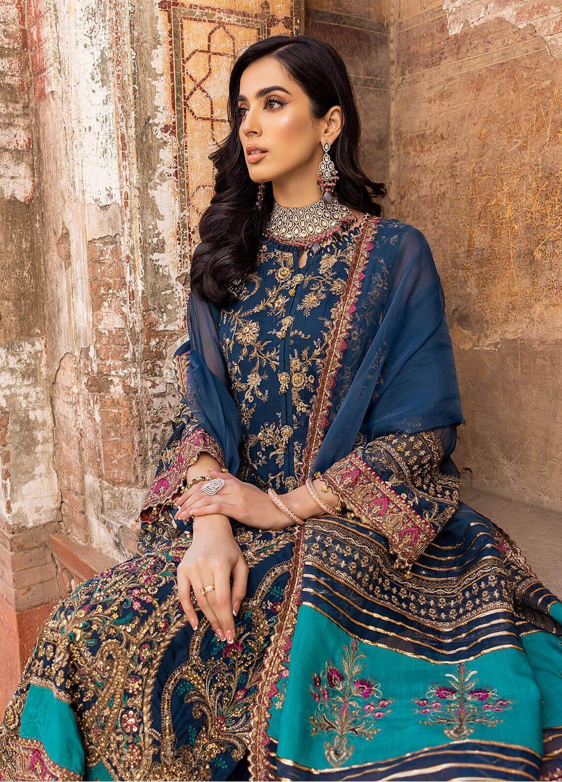 Charizma | Dastan e Jashan 23 | DJW-01 - Pakistani Designer Dress - by Charizma | Type: Formal - 100% Original at Saira Sultan