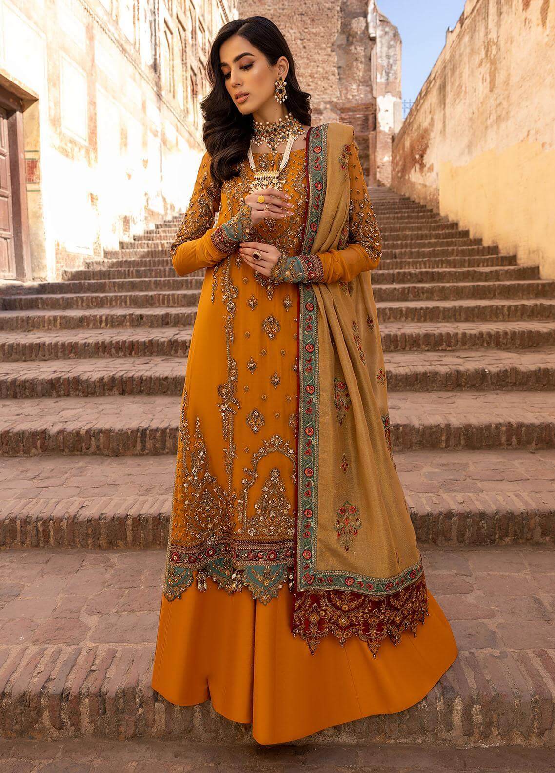 Charizma | Dastan e Jashan 23 | DJW-06 - Pakistani Designer Dress - by Charizma | Type: Formal - 100% Original at Saira Sultan